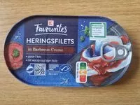 Mängden socker i Heringsfilettes in Barbecue-Creme