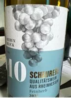 Mängden socker i Scheurebe Rheinhessen