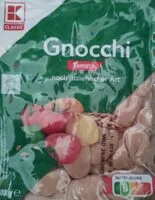 Mängden socker i gnocchi