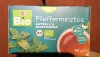 Mängden socker i Bio Pfefferminztee