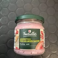 Mängden socker i Meerrettich Preiselbeer-Sahne