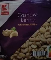 Mängden socker i Nuss Cashew natur