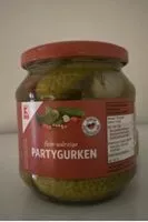 Mängden socker i Partygurken fein-würzig