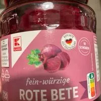 Mängden socker i Rote Bete Scheiben