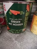 Mängden socker i Erbsen Möhren sehr fein