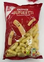 Mängden socker i knusprige pufuletti