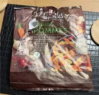 Mängden socker i Frites de légumes