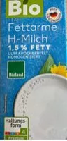 Mängden socker i Fettarme H- Milch