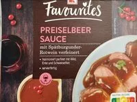 Mängden socker i Preiselbeer Sauce