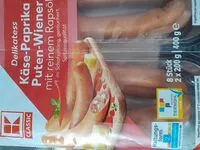 Mängden socker i Käse-Paprika Puten-Wiener