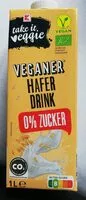 Mängden socker i Veganer Haferdrink 0% Zucker