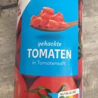 Mängden socker i gehackte Tomaten