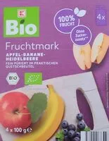 Mängden socker i Fruchtmark