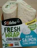 Mängden socker i FRESH WRAP