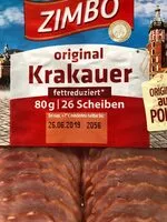 Mängden socker i Krakauer