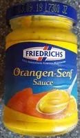 Mängden socker i Orangen Senf Sauce