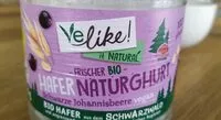 Mängden socker i Hafer Naturjoghurt Schwarze Johannisbeere