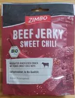 Mängden socker i Beef Jerky Sweet Chili