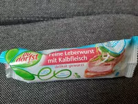 Mängden socker i Feine Leberwurst mit Kalbfleisch