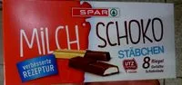 Mängden socker i Milch Schoko Stäbchen