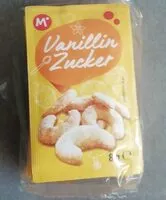 Mängden socker i Vanillin Zucker (Vanille)