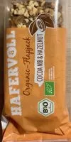 Mängden socker i Havervoll organic flapjack cocoa nip & hazelnut