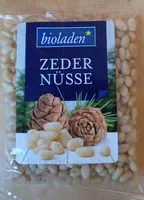 Mängden socker i Zedernüsse