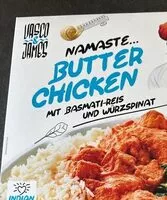 Mängden socker i Namaste Butter chicken