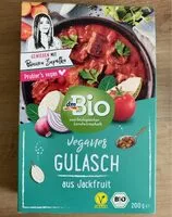 Mängden socker i Veganes Gulasch aus Jackfruit