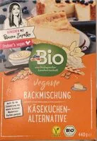 Mängden socker i Vegane Backmischumg Käsekuchenalternative