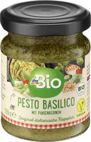 Mängden socker i Pesto Basilico mit Pinienkernen