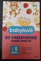 Mängden socker i Bio Kinderporrige Banane-Himbeere