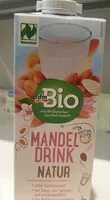 Mängden socker i Mandel drink natur