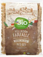 Mängden socker i Vollkorn Farfalle