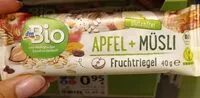 Mängden socker i Apfel Müsli fruchtriegel