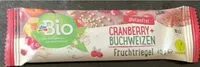 Mängden socker i Fruchtriegel Cranberry&Buchweizen