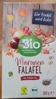 Mängden socker i Maronen Falafel mit Cranberries