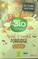 Mängden socker i Apfel-Mandel Porridge
