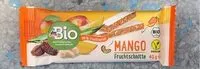 Mängden socker i fruchtriegel mango