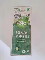 Mängden socker i Rosmarin Thymian Tee