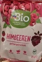 Mängden socker i Himbeeren gefriergetrocknet