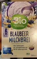 Mängden socker i Blaubeer Milchbrei