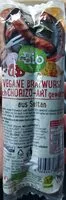 Mängden socker i Vegane bratwurst nach chorizo-art gewürtz
