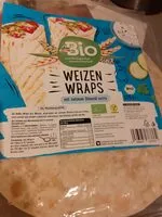 Mängden socker i Weizen Wraps