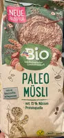 Mängden socker i Paleo Müsli