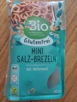 Mängden socker i Glutenfreie Mini Salz-Brezeln mit Hafermehl