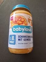 Mängden socker i schinkennudeln mit Gemüse