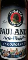 Mängden socker i Paulaner Brauerei, Paulaner Hefe Weißbier, Alkoholfrei Bier