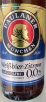 Mängden socker i Weißbier-Zitrone Alkoholfrei