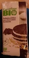 Mängden socker i Gallette di riso con cioccolato fondente